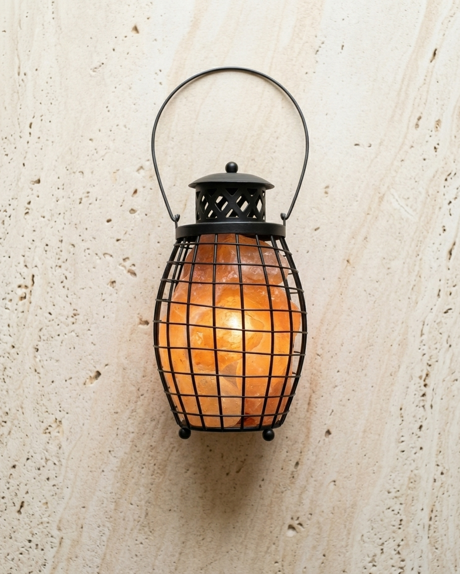 Lantern basket, unlit